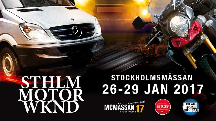 PRESSINBJUDAN: Stockholm Motor Weekend