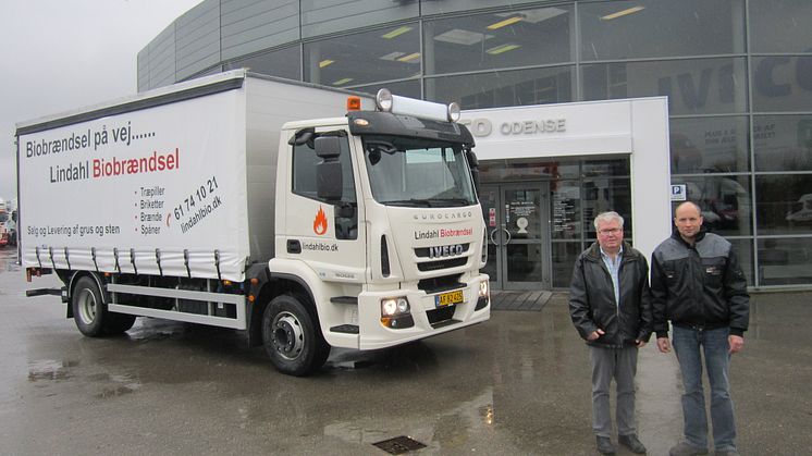 Den nye Iveco Eurocargo til Lindahl Biobrændsel