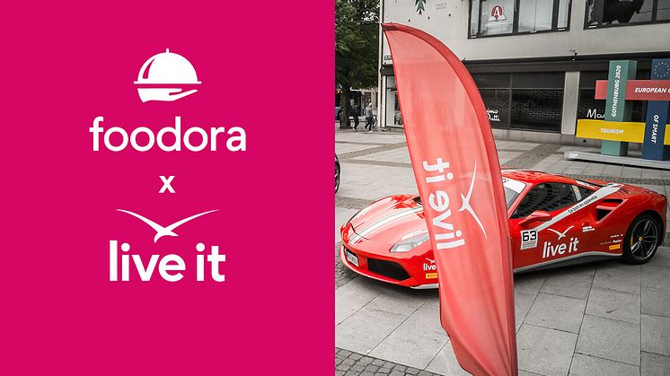 Live it öppnar butiker hos foodora