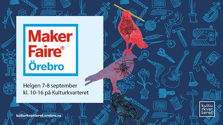 I helgen smäller det – Välkommen till Maker Faire!