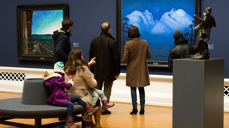 Nasjonalgalleriet kan få en fremtid som «et åpent og levende hus for publikum, med kunsten i sentrum», heter det i en pressemelding fra Nasjonalmuseet. Foto: Nasjonalmuseet / Annar Bjørgli.
