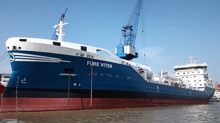 Nytt fartyg tar Furetank till FN:s miljömål för 2050 redan nu
