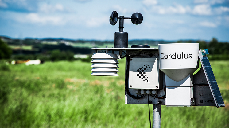 Det danska företaget FieldSense A/S, som har 2 500 väderstationer utspridda i norra Europa, meddelar att de byter namn till Cordulus. Det finns flera skäl till företagets namnbyte.