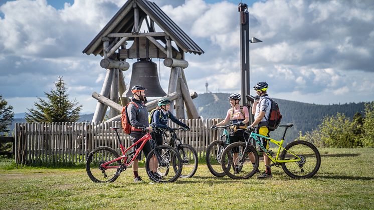 Stoneman Miriquidi (MTB) - Gipfel des Fichtelbergs (Foto: TVE/Dennis Stratmann)