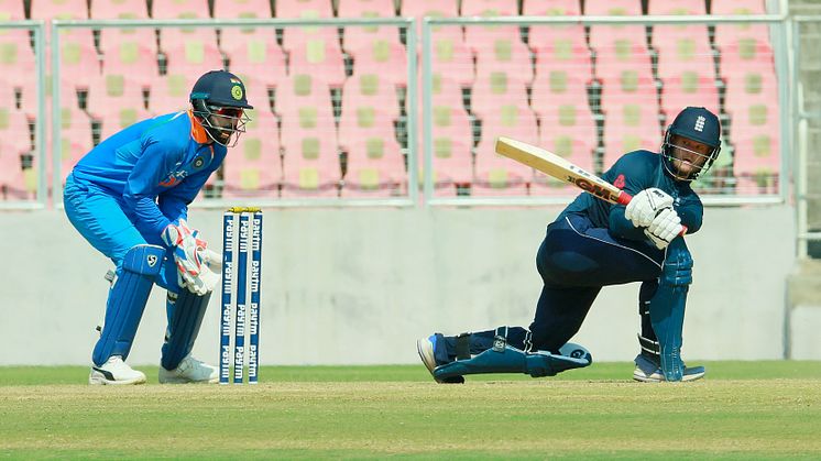 Ben Duckett scored an unbeaten 64 in England Lions victory over India A