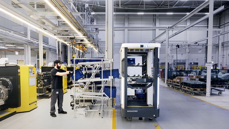 MAN automatiserer produktionslogistikken med Magazino