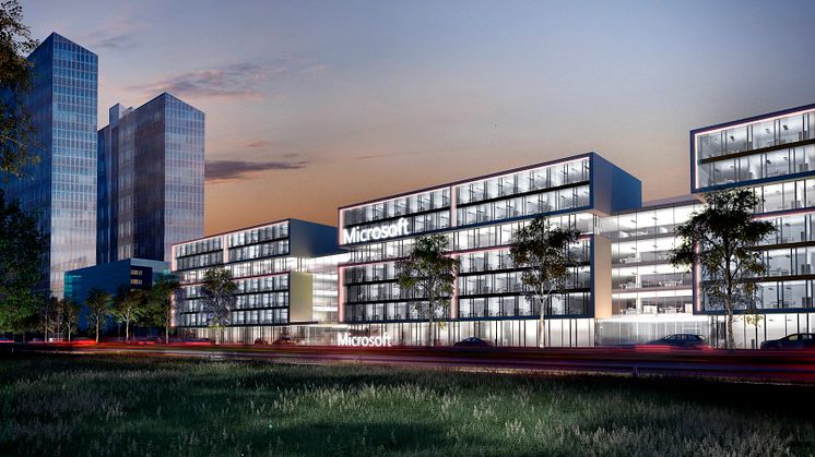 Colliers förmedlar nytt HQ åt Microsoft i München