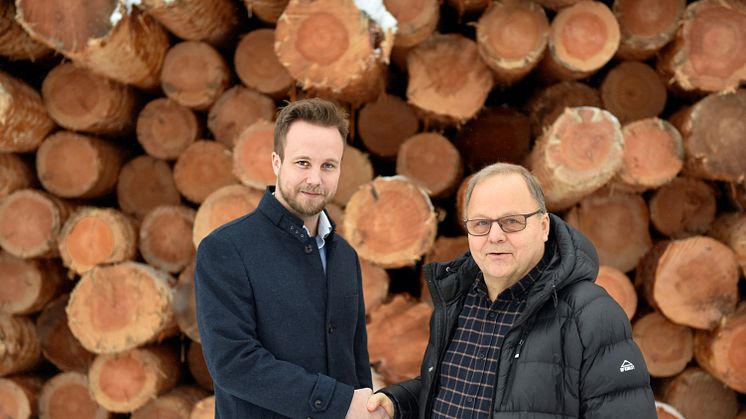 Magnus Larsson har de senaste tre åren, som vice VD, arbetat brett över hela verksamheten, sida vid sida med sin far, Olle Larsson. Foto: Anneli Morelius.