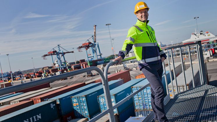 Vi har arbetat hårt under flera år för att förbättra vår flexibilitet och service på järnvägen, säger Magnus Lundberg, Kommersiellt ansvarig på APM Terminals Gothenburg