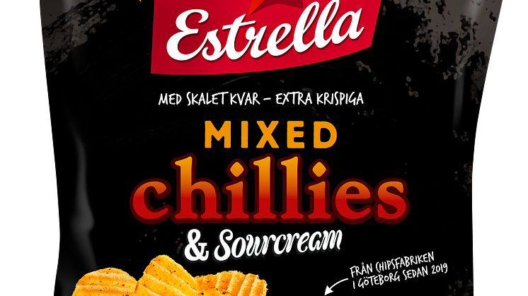Estrella Mixed Chillies & Sourcream 2019 Packshot
