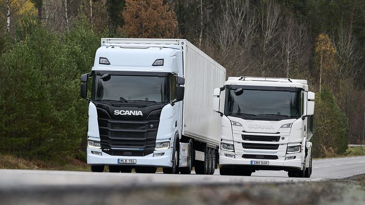 Scania-konsernin tulos kehittyi merkittävästi vuonna 2023. Sähköistymisen tuoteportfolio laajeni raskaampiin kuorma-autoihin.