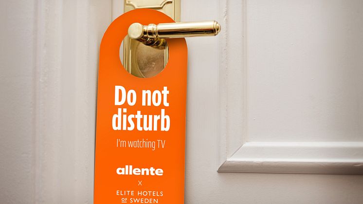 Elite Hotels och Allente förlänger tv-avtal