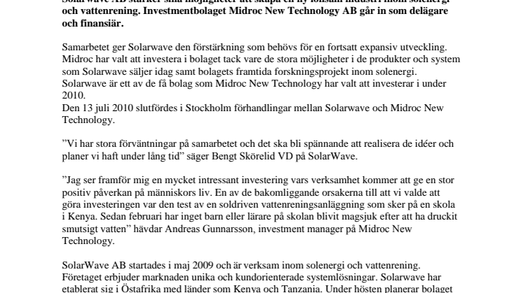 Cleanteachbolag i Gävle förstärks genom nytt samarbete.