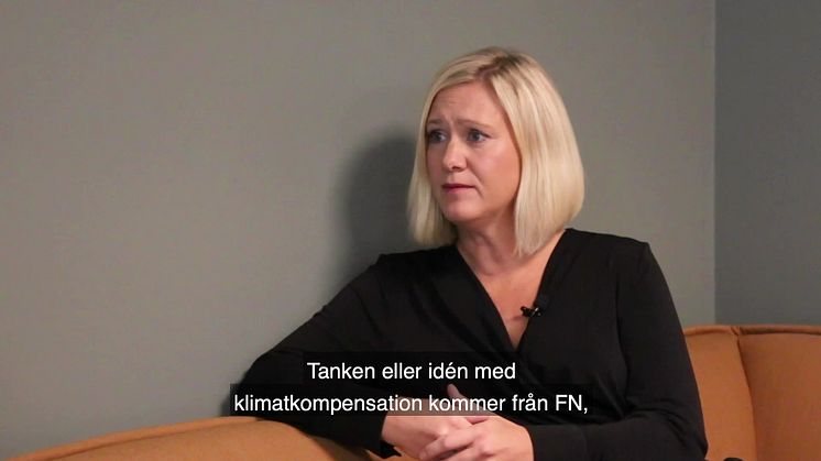 Klimatkompensation med Hanna Melander, kvalitets- och miljöchef | En snabbis med DB Schenker