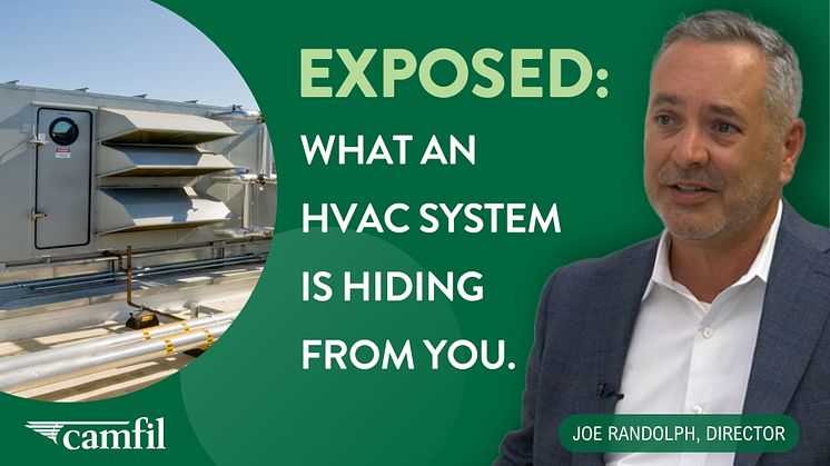Camfil USA's new series with expert Joe Randolph explores air filtration and HVAC solutions for facility managers. Watch on YouTube.