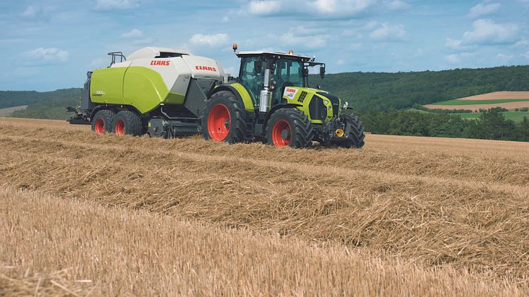 CLAAS nya traktor ARION 660 premiärvisas på Milamässan i Malmö. Foto: CLAAS