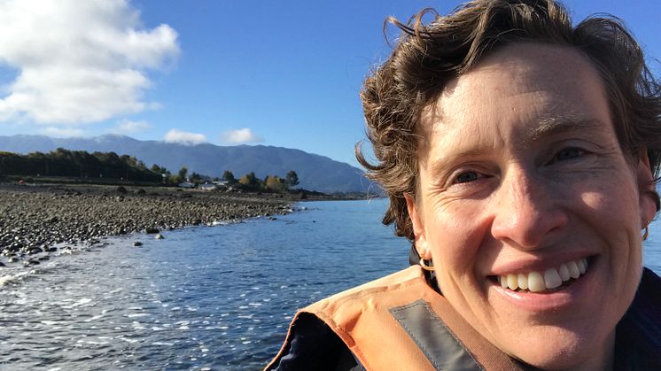 U.S. ocean scientist Sarah Cooley says a lighter human footprint is needed to escape the single use plastic tsunami and climate crisis threats to planetary health.