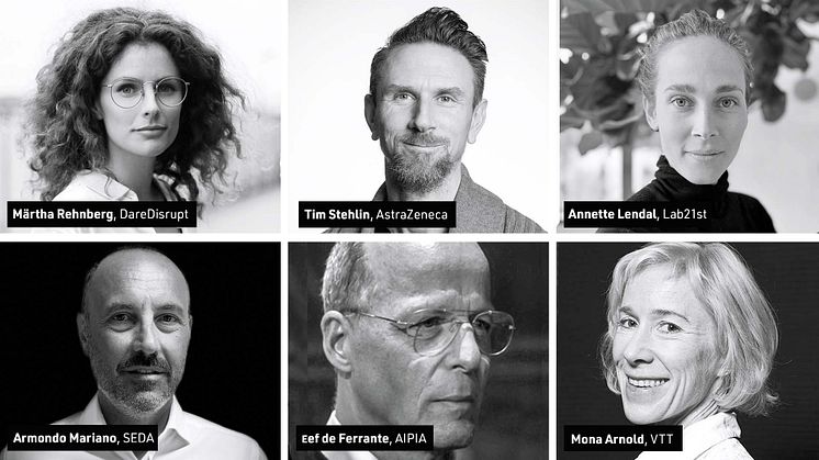 Prominent speakers at the strategy conference Scanpack Summit in Gothenburg. (Photo: Scanpack)