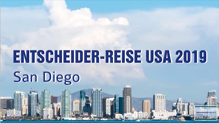 Entscheider-Reise USA 2019: Sehen Sie das Video mit den Stimmen der TeilnehmerInnen und der Referenten