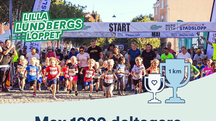Årets upplaga av Lilla Lundbergsloppet slår nytt deltagarrekord och börjar närma sig 1000 anmälda barn. Den 23 augusti går loppet av stapeln. 