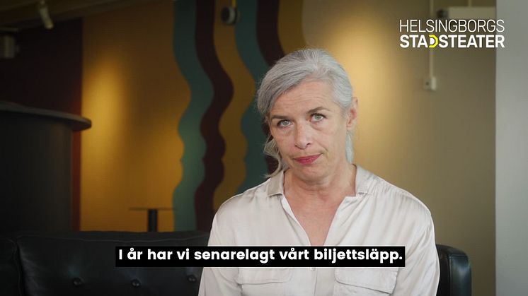 Teaterchef Kajsa Giertz presenterar spelåret 20/21
