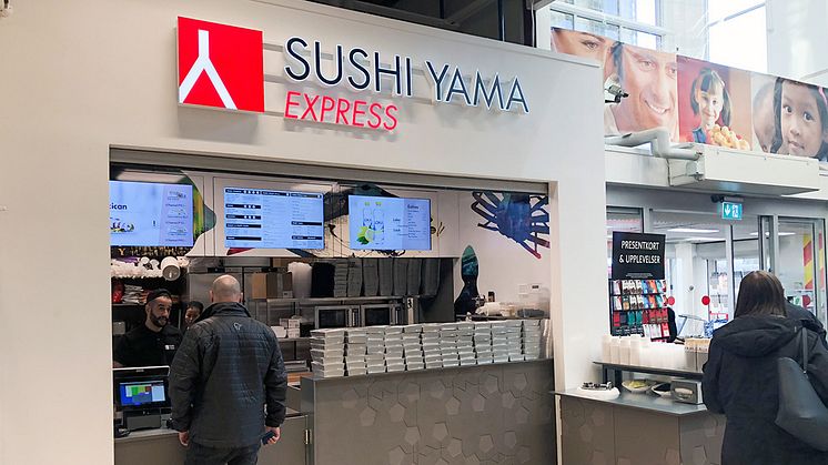 Sushi Yama Express, ​Maxi ICA Stormarknad Hälla
