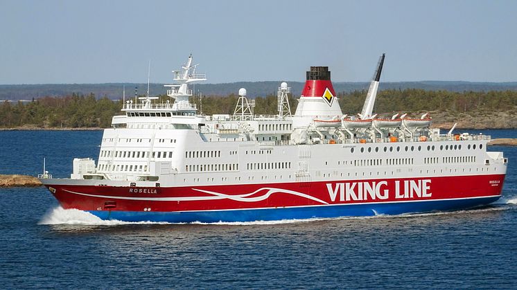 2018 ett rekordår för Viking Lines Rosella 