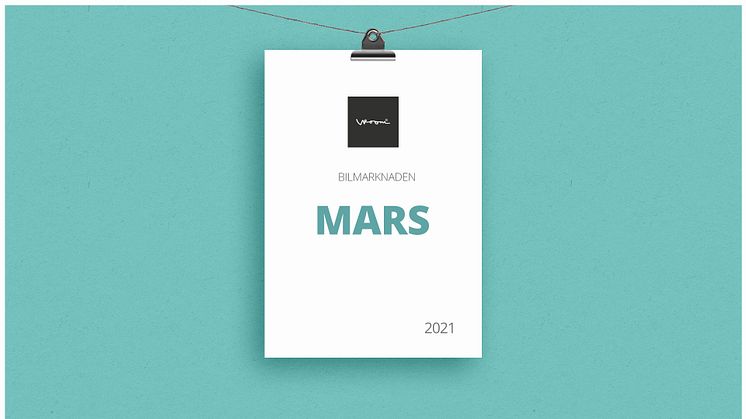 Bilmarknaden mars 2021