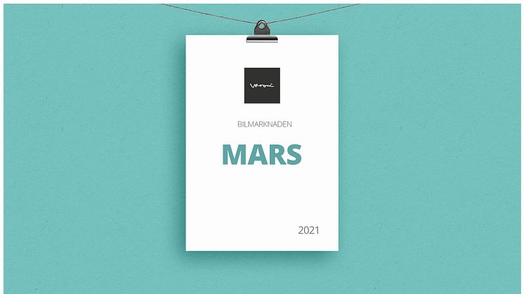 Bilmarknaden mars 2021