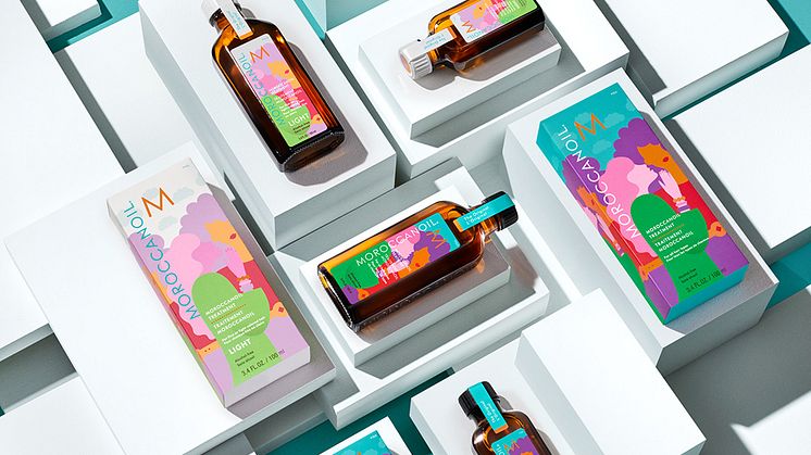 Den banbrytande produkten Moroccanoil Treatment släpps i en specialdesignad flaska