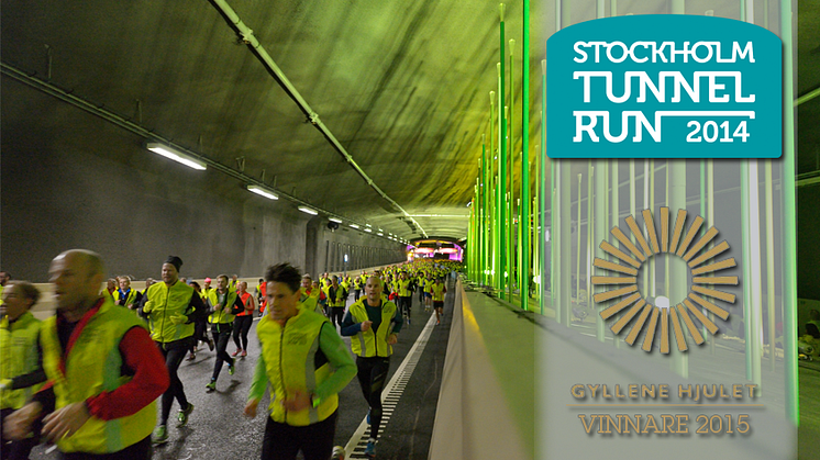 Stockholm Tunnel Run årets bästa Event 2015 i Gyllene Hjulet
