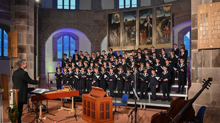 Thomanerchor beim Musikfest Erzgebirge (Foto: Mathias Marx)