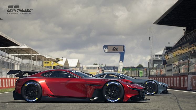 Provkör en Mazda RX-Vision GT3 Concept