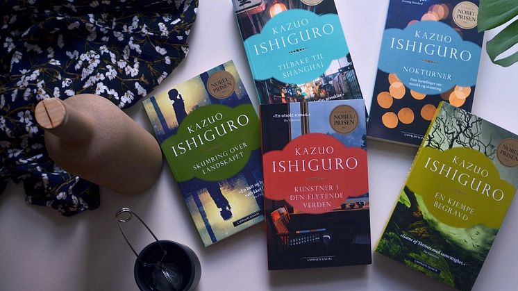 Nobelprisvinner Kazuo Ishiguros bøker selger godt