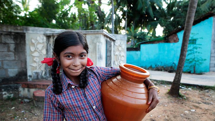 INDISKAs kunder Rundar Upp för ökad tillgång till rent vatten, sanitet och hygien