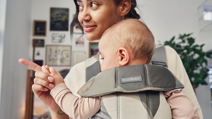 Vi hyllar unika föräldraresor - BabyBjörns nya mönster är här