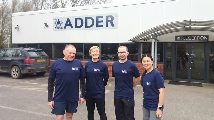 Team Adder in training for the Cambridge Half Marathon
