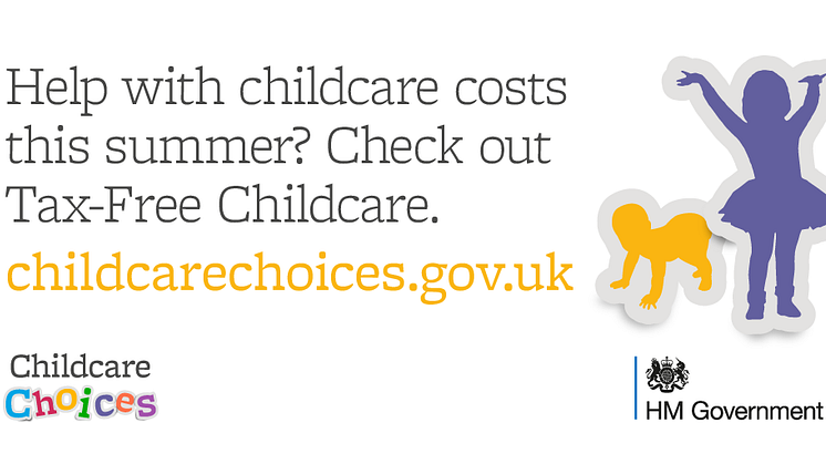 Make summer childcare costs easier with  Tax-Free Childcare