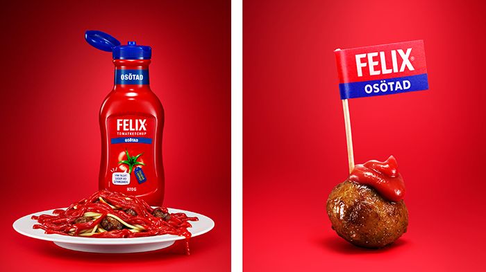 Äntligen, osötad ketchup från Felix. 