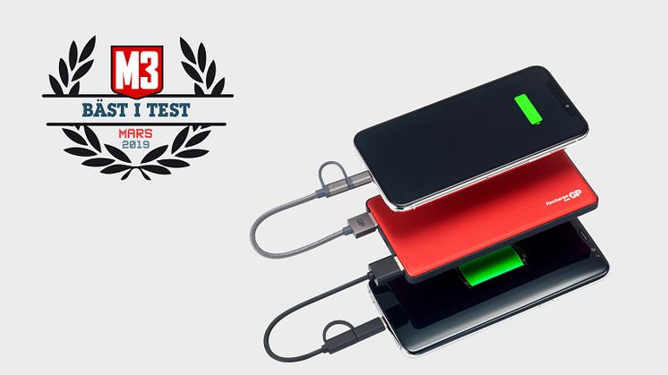 GP PowerBank - Best i test 2019 - liggende bilde