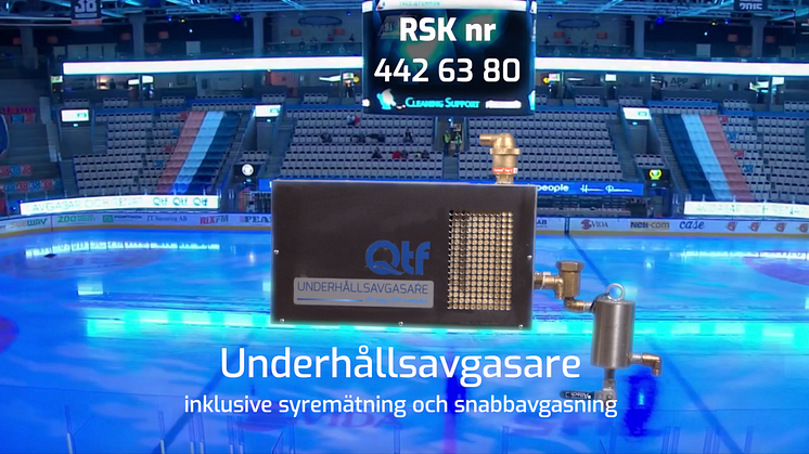 Likt ett rymdskepp svävar QTF:s underhållsavgasare fram med sitt nya RSK nr