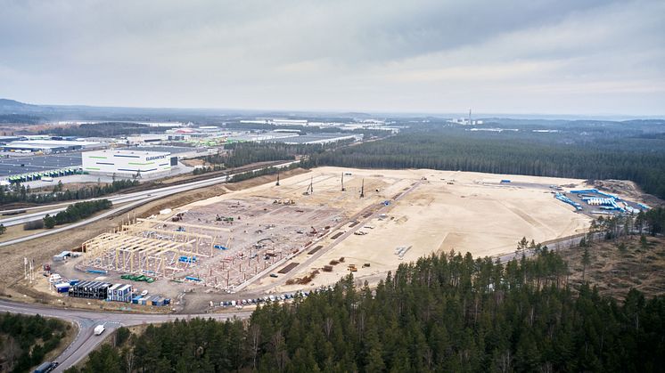 Elgigantens nya logistikanläggning i Jönköping