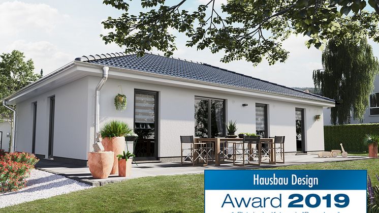 Der Bungalow 110 ist Gewinner des Hausbau Design Awards 2019