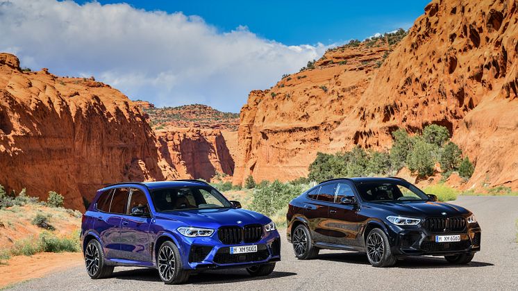 BMW X5 M Competition og BMW X6 M Competition