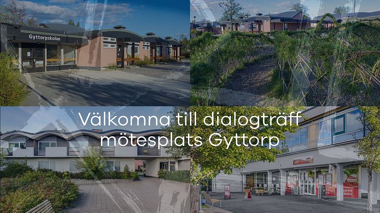 Detta blir tredje mötet för "mötesplats Gyttorp"