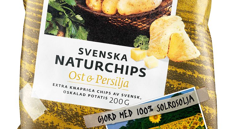 Svenska Naturchips, Ost & Persilja