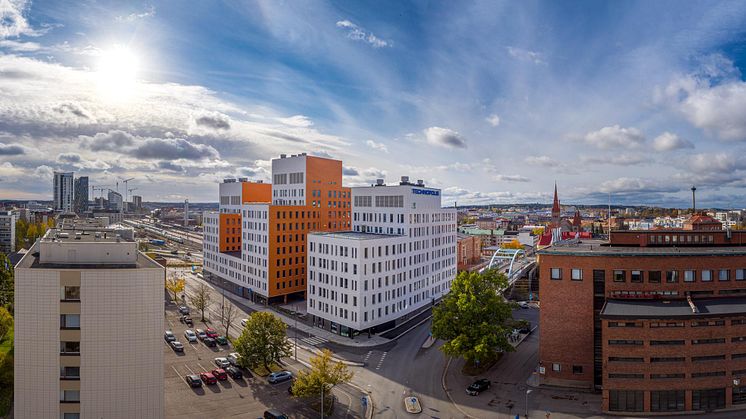 Yksi ARE:n uusista huoltokohteista on Technopolis Asemakeskus, joka sijaitsee Tampereen keskustassa. (Kuva: Technopolis) 