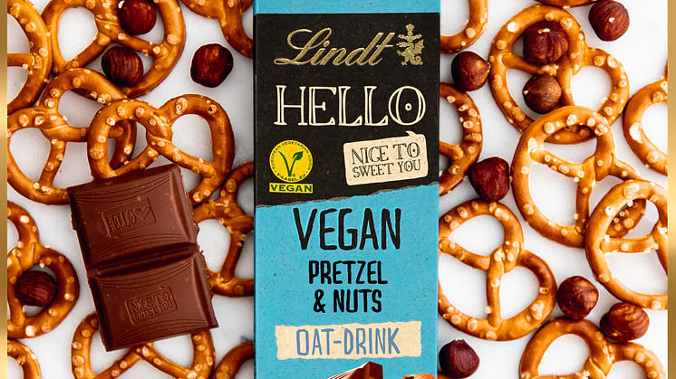 NYHET! Lindt HELLO Vegan Pretzel & Nuts