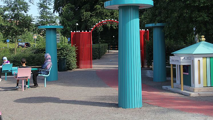 Parco i Pildammsparkens nya temalekplats