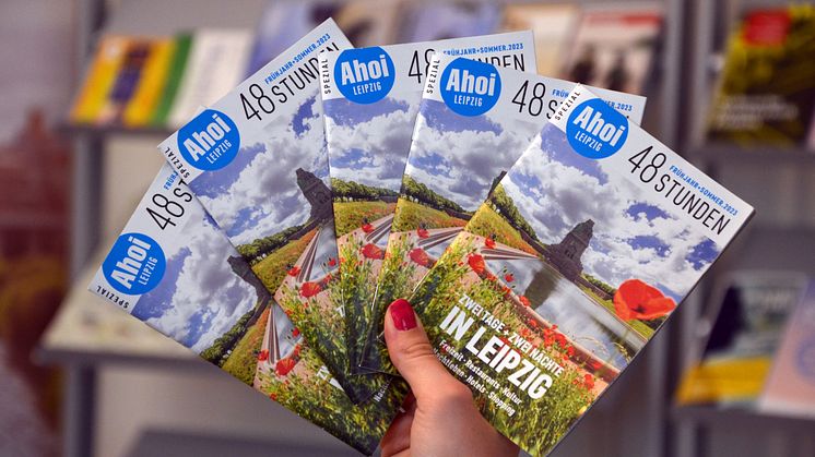 Die Publikation "48 Stunden in Leipzig" ist u.a. in der Tourist-Information Leipzig erhältlich - Foto: Andreas Schmidt